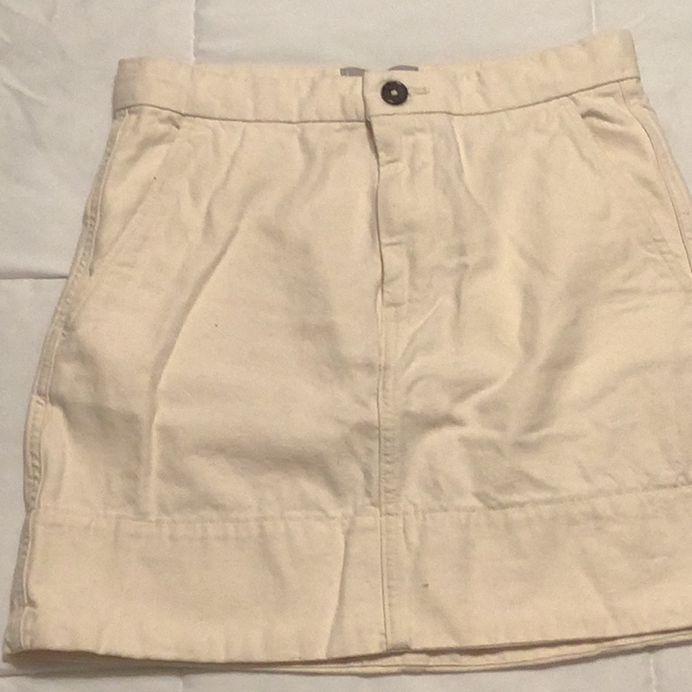 Everlane Canvas Mini Skrt